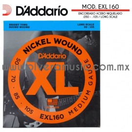 D´Addario Mod.EXL160 encordado de acero...