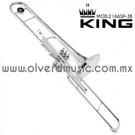 King Mod.2166SP-3B trombón terminado plata...