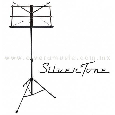 Silvertone Atril para Partitura Negro