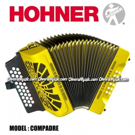 Hohner Mod.Compadre COG-YLLW acordeón...